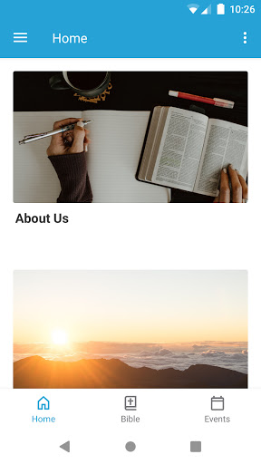 Android application Rise Church Visalia screenshort