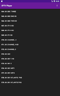 IPTV Player Bildschirmfoto