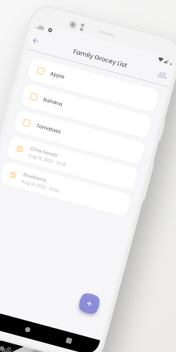 Grocery List price calculator Screen 2