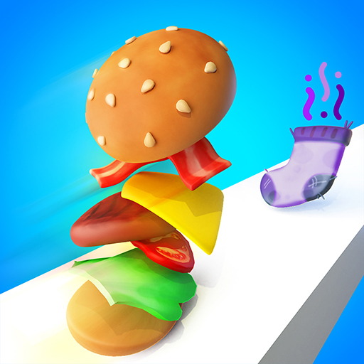 Stacky Burger 3D logo