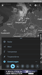 Storm Radar: Wetterkarte لقطة شاشة