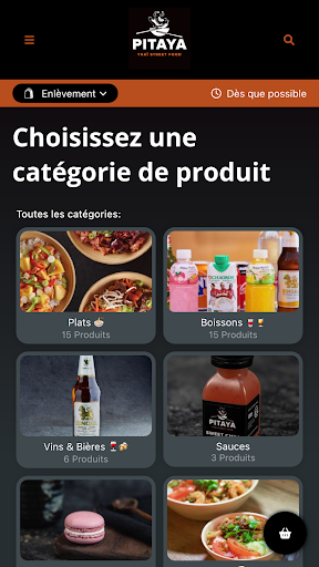 Android application Pitaya LU screenshort