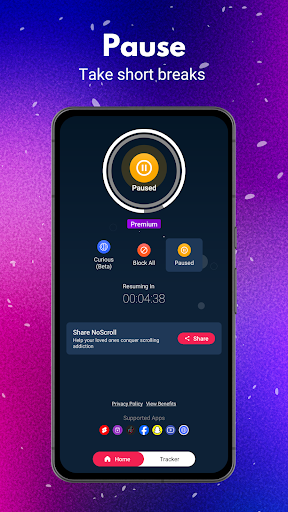 Screenshot NoScroll: Block Reels & Shorts
