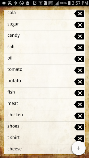 AO Shopping List Screen 3