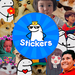 Cover Image of Descargar Stickers para Whatsapp 2021 Memes, Frases y Amor  APK