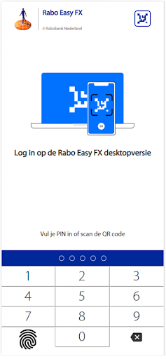 Rabo Easy FX Screen 2