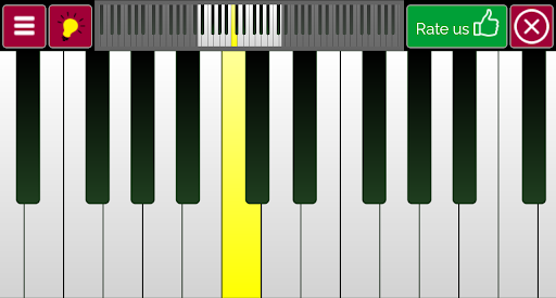 Android application Real Piano Keyboard screenshort
