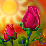 Roses Live Wallpaper 🌹 Beautiful Flower Images icon