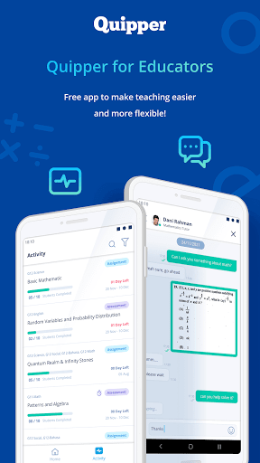Android application Quipper for Educators screenshort