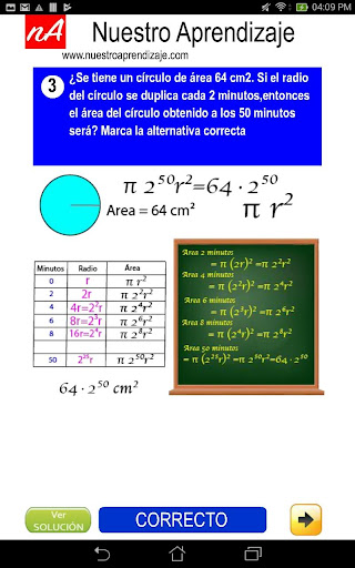 Prepara PSU Matemáticas Unidad Screen 3
