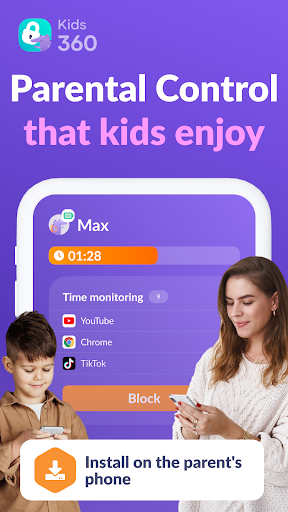 Kids360: Parental Control App screenshot 1