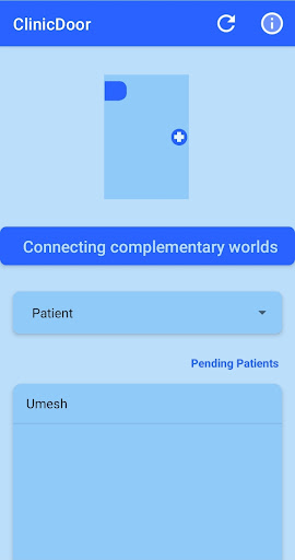 Android application ClinicDoor screenshort
