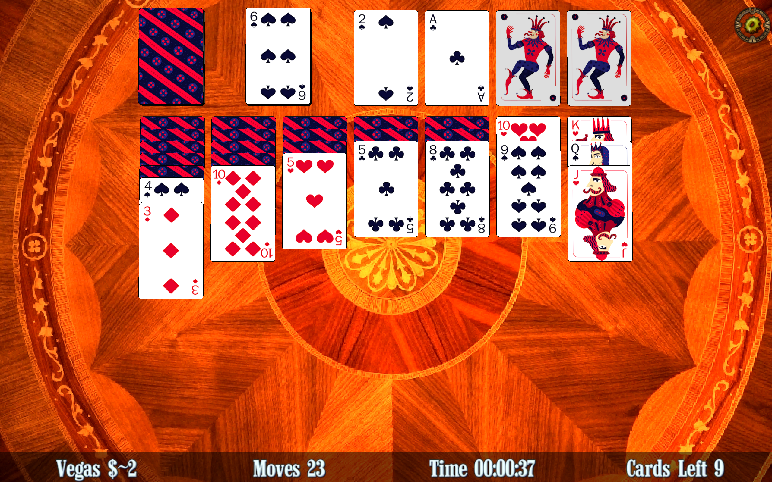 Android application Solitaire Superstars screenshort