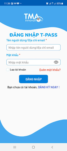 Android application T-Pass screenshort