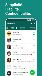 WhatsApp Messenger Capture d'écran