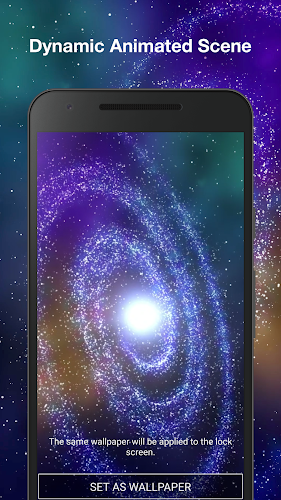 3d Galaxy Live Wallpaper - Latest version for Android - Download APK