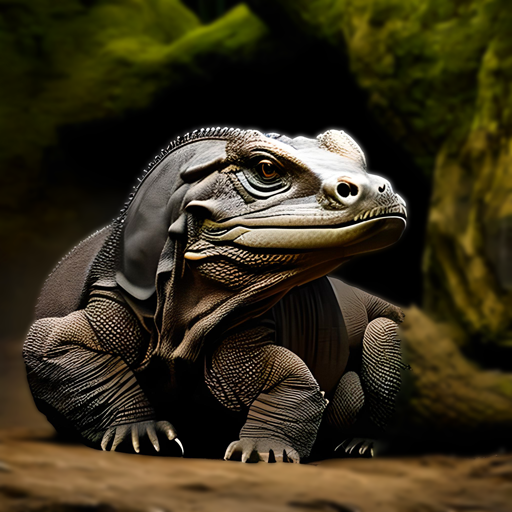 Mutant Reptile Komodo Dragon