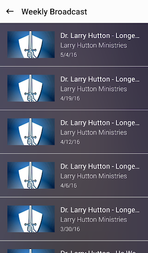 Larry Hutton Ministries Screen 2