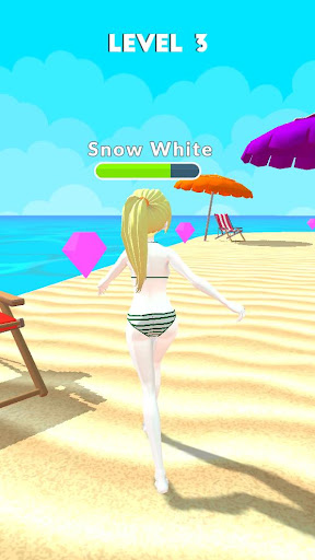 Android application Suntan Run!-Summer body runner screenshort