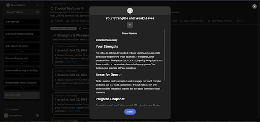 TeachingTutor.ai Screenshot