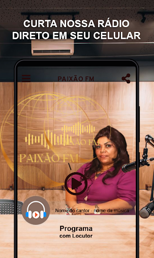 Android application PAIXÃO FM screenshort