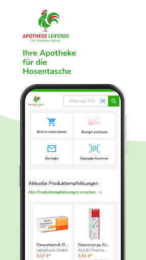 Android application Apotheke Leiferde Leiferde screenshort