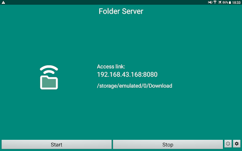 Folder Server - WiFi file access(圖5)-速報App