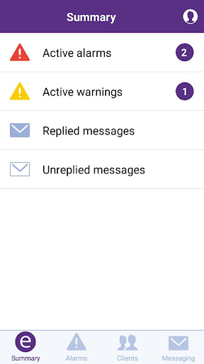 Android application Evondos screenshort