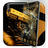 Gold Revolver Gun AK47 SMG Theme icon