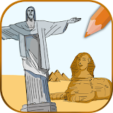 Monument Coloring Book icon