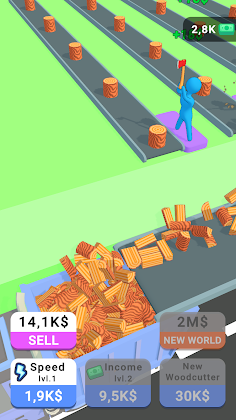 Wood Cutter Clicker - Screenshot 4