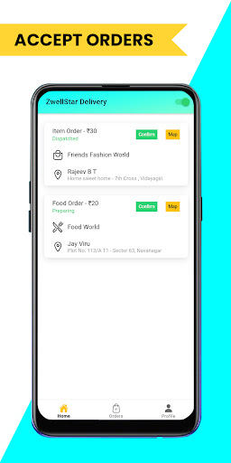 Delivery Partner Screen 3