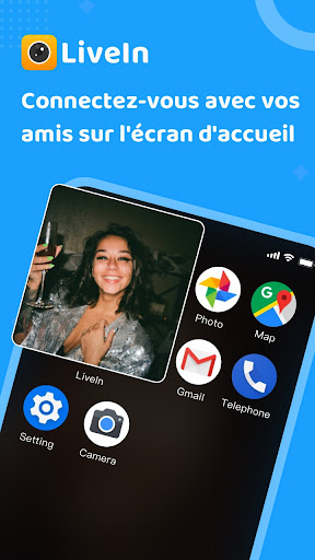 Android application LiveIn - Partagez votre moment screenshort