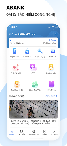 Android application Fin Agent screenshort