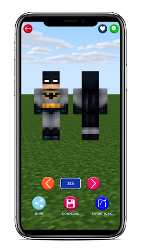 Heroes Skins for Minecraft PE