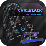 Chic&Black Theme-ZERO Launcher icon
