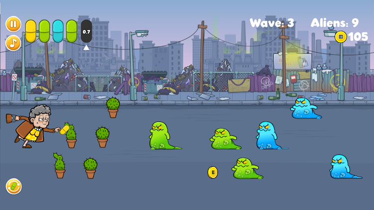 Granny Pills: Defend Cactuses - 1.0.0 - (Android)