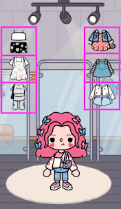 Toca dress up world