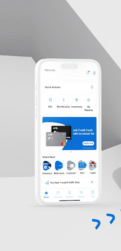 Android application anb - arab national bank screenshort