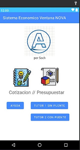 Android application Ventana Aluminio Presupuestos screenshort