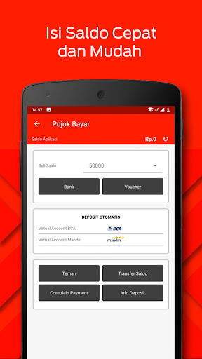 Pojok Bayar Screen 2
