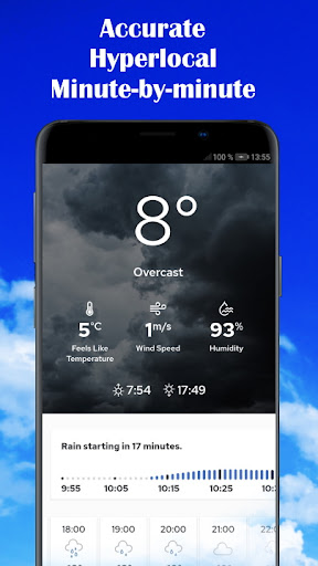 Android application Weather forecast - Meteosource screenshort