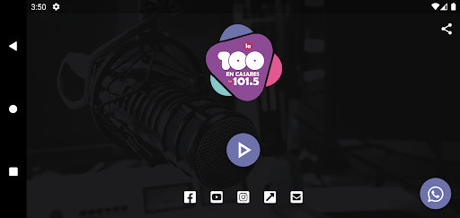 La 100 en Casares FM 101.5 Screen 2