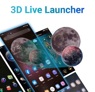 3D Launcher Your Perfect 3D Live Launcher v4.1 Pro APK 1