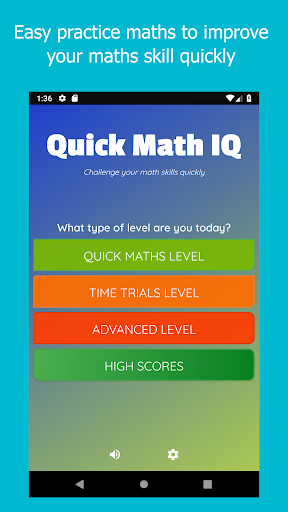 Quick Math IQ Test Game