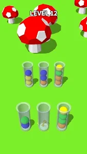 Color Sort:головоломка с мячом