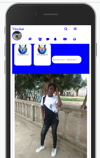 Android application Afrikachat screenshort