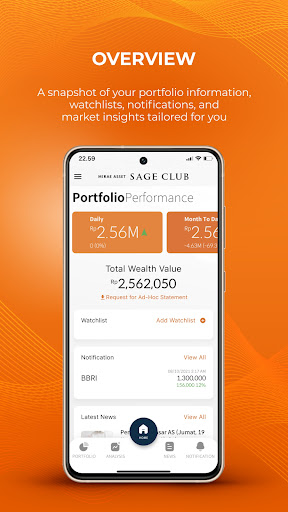 Sage Club Screen 2