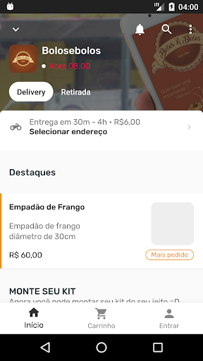 Android application Bolosebolos screenshort