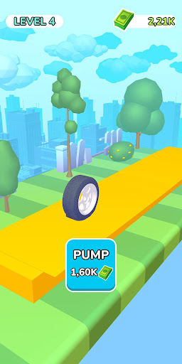 Android application Deflated Wheel screenshort